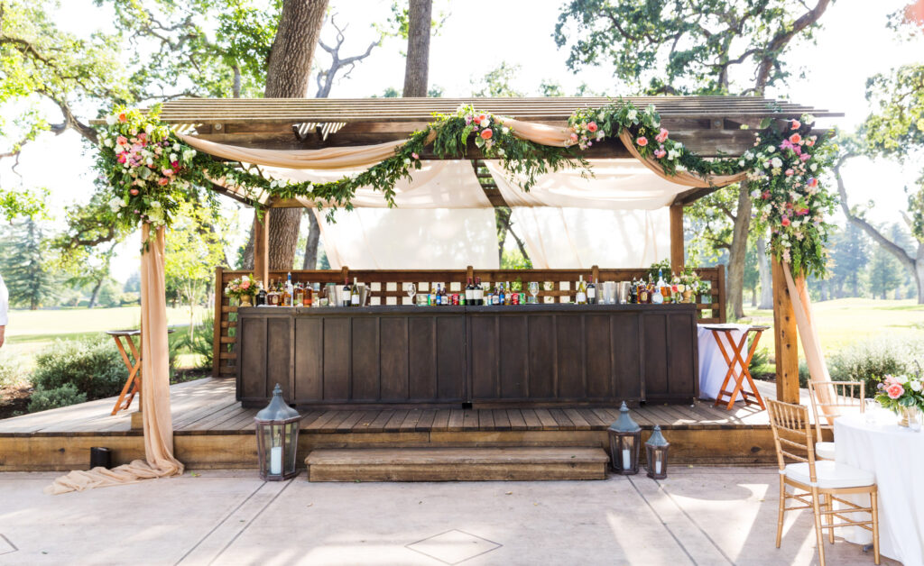 outdoor ceremony site silverado resort