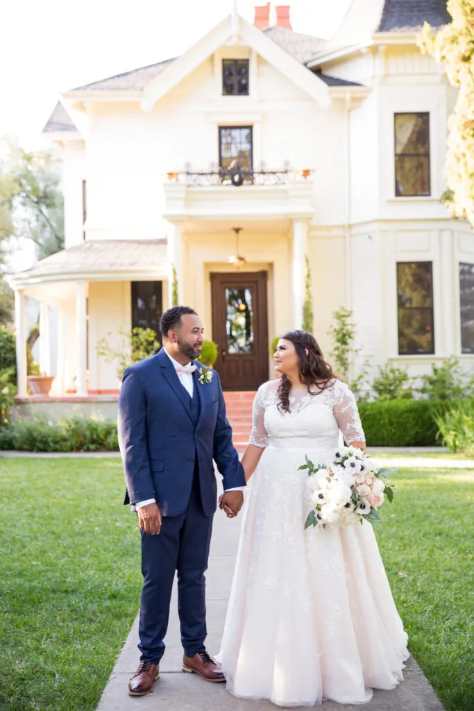 park winters wedding couple