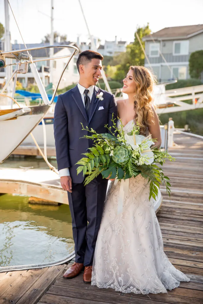 wedding on a boat